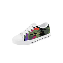 Load image into Gallery viewer, Kids Rubber Low Top Canvas Shoes
