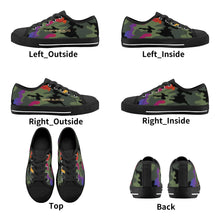 Load image into Gallery viewer, Kids Rubber Low Top Canvas Shoes
