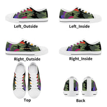 Load image into Gallery viewer, Kids Rubber Low Top Canvas Shoes

