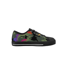 Load image into Gallery viewer, Kids Rubber Low Top Canvas Shoes
