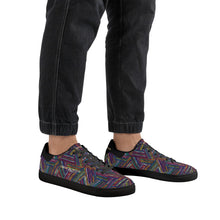 Load image into Gallery viewer, Mens Rubber Low Top Leather Sneakers
