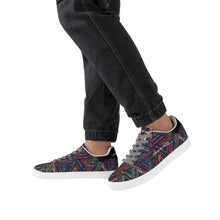 Load image into Gallery viewer, Mens Rubber Low Top Leather Sneakers
