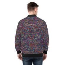 Load image into Gallery viewer, Mens All Over Print Zip Bomber Jacket
