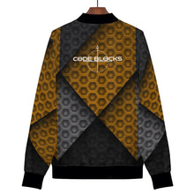 Load image into Gallery viewer, Womens Zip Up Print Bomber Jacket
