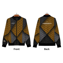 Load image into Gallery viewer, Womens Zip Up Print Bomber Jacket
