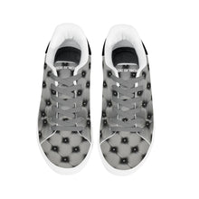 Load image into Gallery viewer, Mens Rubber Low Top Leather Sneakers
