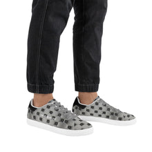 Load image into Gallery viewer, Mens Rubber Low Top Leather Sneakers
