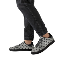 Load image into Gallery viewer, Mens Rubber Low Top Leather Sneakers
