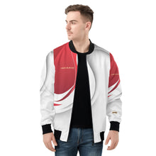 Load image into Gallery viewer, Mens All Over Print Zip Bomber Jacket
