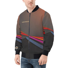 Load image into Gallery viewer, Mens All Over Print Zip Bomber Jacket
