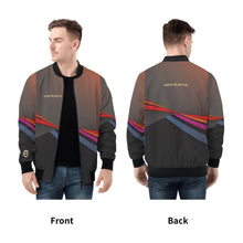Load image into Gallery viewer, Mens All Over Print Zip Bomber Jacket
