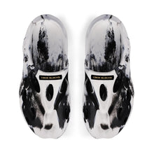 Load image into Gallery viewer, Leisure EVA Two-tone Hollow Out Clogs with Custom Name Logo Sandals
