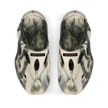 Load image into Gallery viewer, Leisure EVA Two-tone Hollow Out Clogs with Custom Name Logo Sandals

