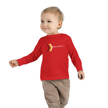 Load image into Gallery viewer, Retro Rainbow Arrow Toddler Long Sleeve Tee, Cute Kids Shirt, Birthday Gift, Toddler Fashion, Playtime Apparel
