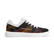 Load image into Gallery viewer, Unisex Lightweight Brand Low Top PU Mesh Skateboard Shoes WIth Personalized Logo /Name
