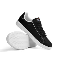 Load image into Gallery viewer, Adult Lightweight Brand Low Top Leather Skateboard Shoes WIth Personalized Logo /Name
