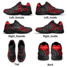 Load image into Gallery viewer, Adult Lightweight Brand Low Top Mesh and PU Platform Athletic Shoes WIth Personalized Logo /Name
