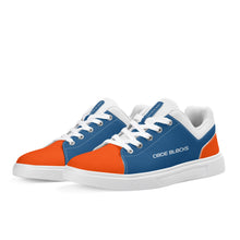 Load image into Gallery viewer, Unisex Lightweight Brand Low Top PU Mesh Skateboard Shoes WIth Personalized Logo /Name
