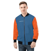 Load image into Gallery viewer, Mens All Over Print Zip Bomber Jacket
