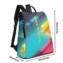 Load image into Gallery viewer, New Travel PU Daypack Anti-theft Backpack
