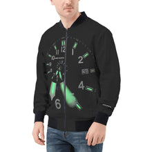 Load image into Gallery viewer, Mens All Over Print Zip Bomber Jacket
