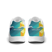 Load image into Gallery viewer, Adult Lightweight Brand Low Top Mesh and PU Platform Athletic Shoes WIth Personalized Logo /Name
