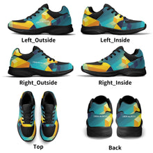 Load image into Gallery viewer, Adult Lightweight Brand Low Top Mesh and PU Platform Athletic Shoes WIth Personalized Logo /Name
