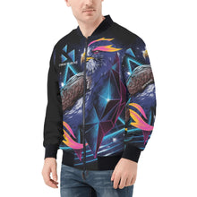 Load image into Gallery viewer, Mens All Over Print Zip Bomber Jacket
