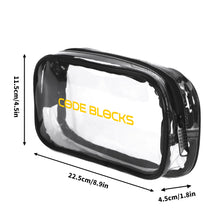 Load image into Gallery viewer, Clear Transparent Custom Pencil Case(Single-Sided Print)
