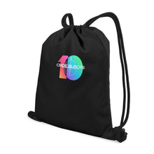 Load image into Gallery viewer, New Style Black Gym Drawstring Bag(Single-Sided Print)
