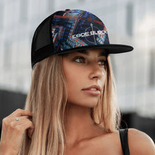 Load image into Gallery viewer, Front Printing Adjustable Snapback Trucker Hat
