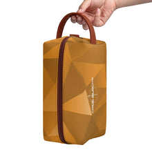 Load image into Gallery viewer, Travel PU Leather Toilettrie Bag Makeup Cosmetics Organizer
