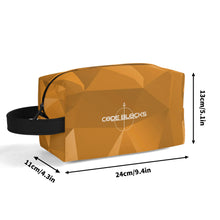 Load image into Gallery viewer, Travel PU Leather Toilettrie Bag Makeup Cosmetics Organizer
