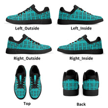 Load image into Gallery viewer, Unisex Lightweight Brand Low Top PU Mesh Skateboard Shoes WIth Personalized Logo /Name
