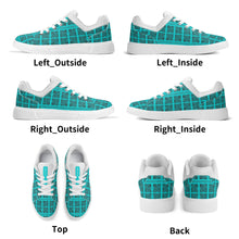 Load image into Gallery viewer, Unisex Lightweight Brand Low Top PU Mesh Skateboard Shoes WIth Personalized Logo /Name
