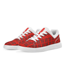 Load image into Gallery viewer, Unisex Lightweight Brand Low Top PU Mesh Skateboard Shoes WIth Personalized Logo /Name
