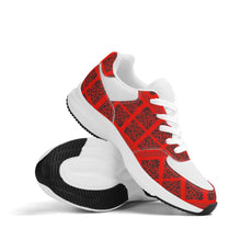 Load image into Gallery viewer, Adult Lightweight Brand Low Top Mesh and PU Platform Athletic Shoes WIth Personalized Logo /Name

