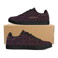 Load image into Gallery viewer, Mens Rubber Low Top Leather Sneakers
