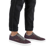 Load image into Gallery viewer, Mens Rubber Low Top Leather Sneakers
