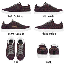Load image into Gallery viewer, Mens Rubber Low Top Leather Sneakers
