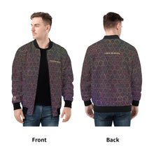 Load image into Gallery viewer, Mens All Over Print Zip Bomber Jacket
