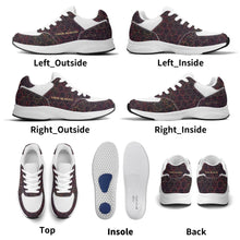 Load image into Gallery viewer, Adult Lightweight Brand Low Top Mesh and PU Platform Athletic Shoes WIth Personalized Logo /Name
