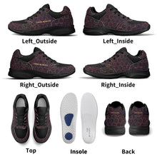 Load image into Gallery viewer, Adult Lightweight Brand Low Top Mesh and PU Platform Athletic Shoes WIth Personalized Logo /Name
