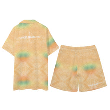 Load image into Gallery viewer, Mens Regular Fit Hawaiian Short Sleeve Shirt and Shorts Set
