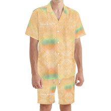 Load image into Gallery viewer, Mens Regular Fit Hawaiian Short Sleeve Shirt and Shorts Set
