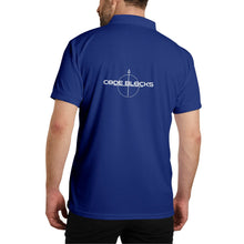 Load image into Gallery viewer, Unisex Adult Half printed Cotton Polo Shirt
