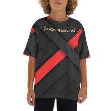 Load image into Gallery viewer, Childrens Loose Fit Short Sleeve T-Shirt Pull on Tees
