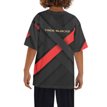 Load image into Gallery viewer, Childrens Loose Fit Short Sleeve T-Shirt Pull on Tees
