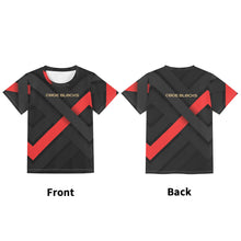 Load image into Gallery viewer, Childrens Loose Fit Short Sleeve T-Shirt Pull on Tees
