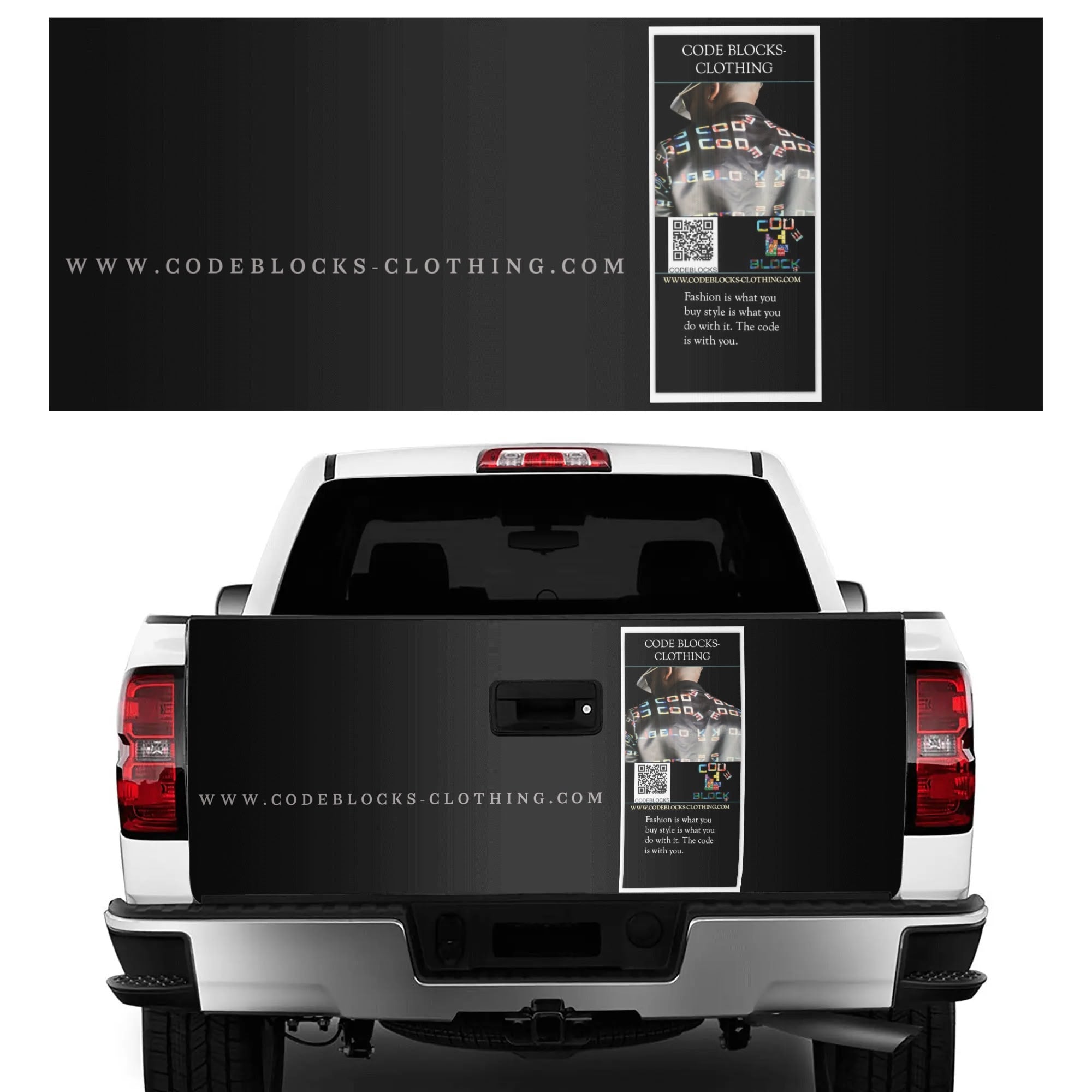 Tailgate Wrap – CODEBLOCKS-CLOTHING